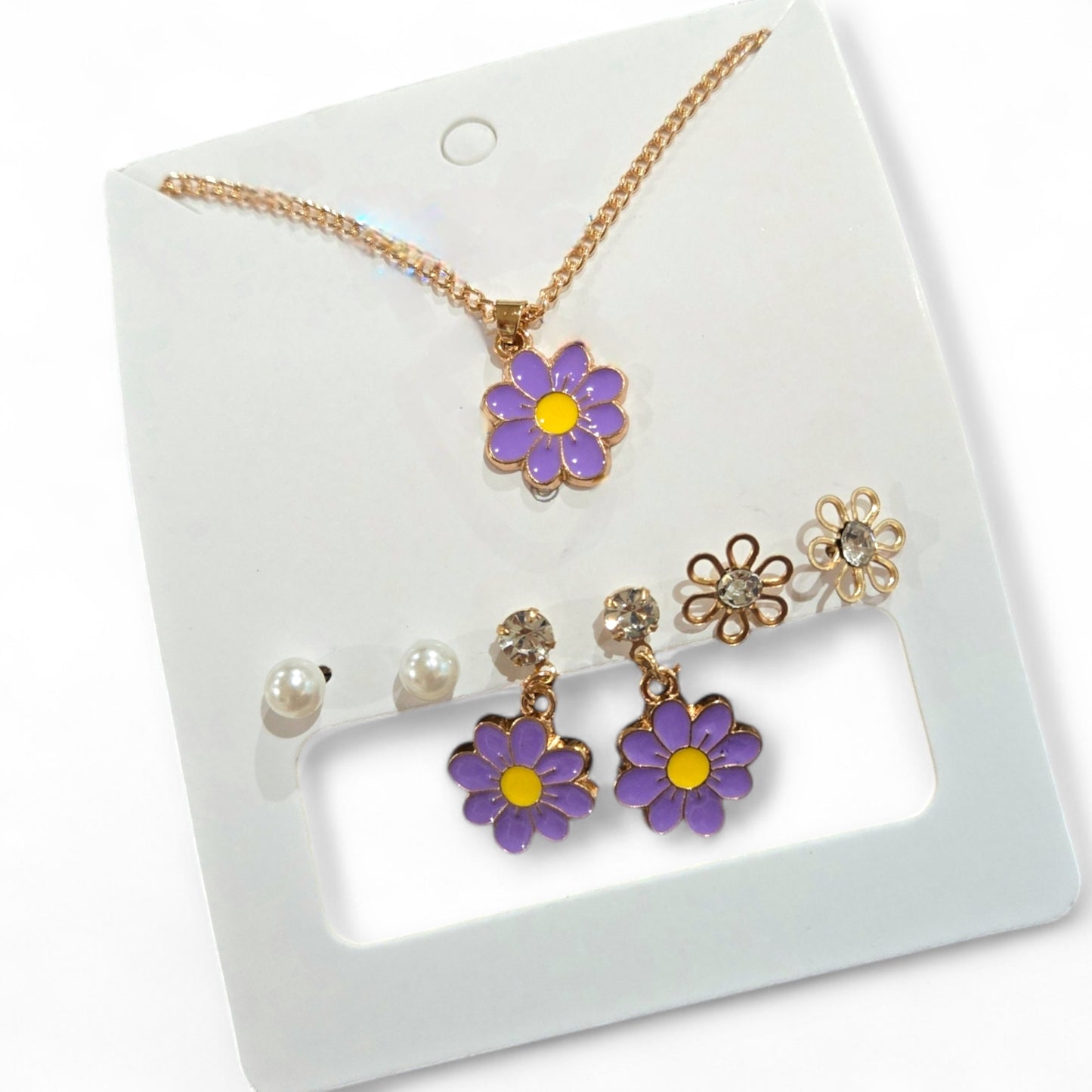 In Bloom Fashion Necklace and Earrings Sets