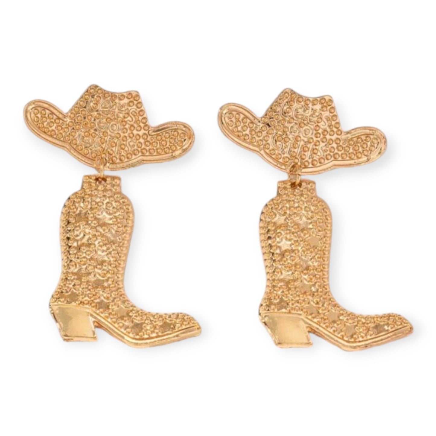 Boots Made For Walking Western Fashion Earrings