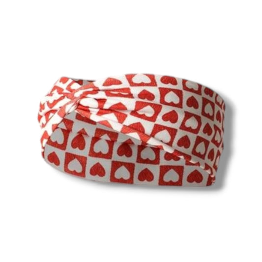 Hearts All Around Stetch Yoga Hair Headbands