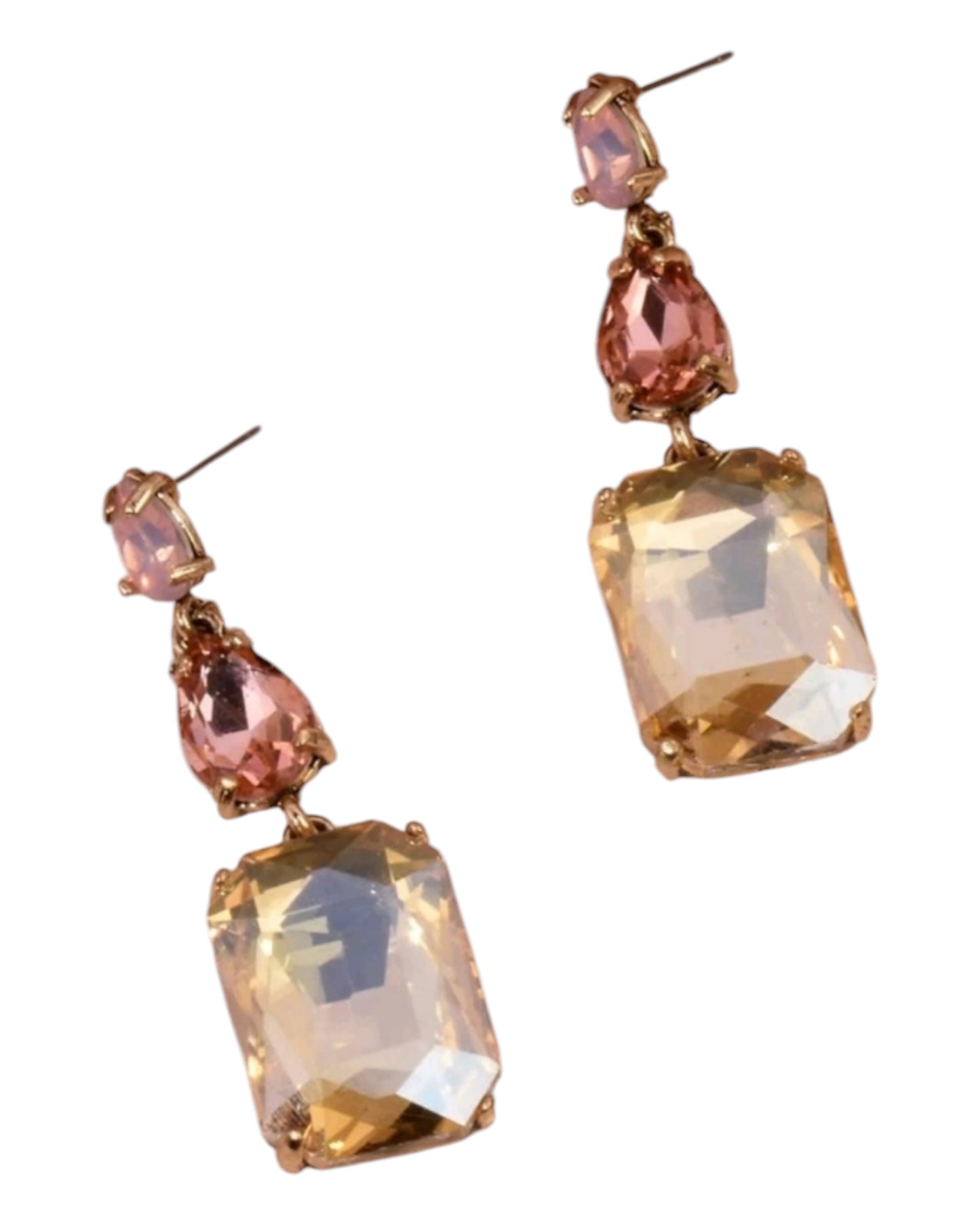 Built On Champagne Dreams Glam Fashion Dangle Earrings