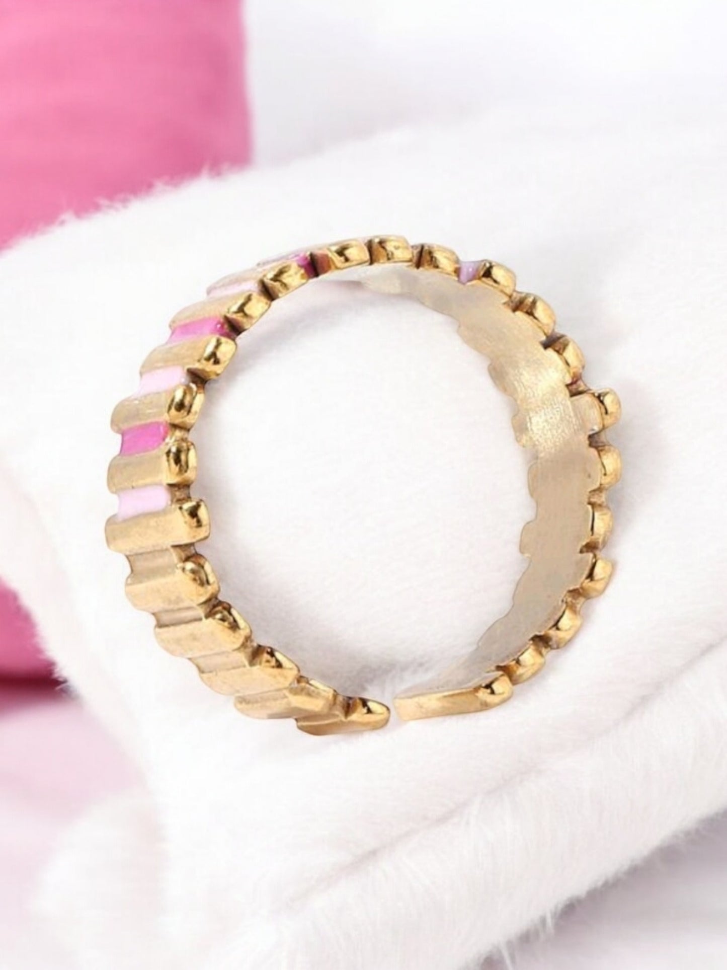 One Size Be Mine Adjustable Metal Fashion Ring