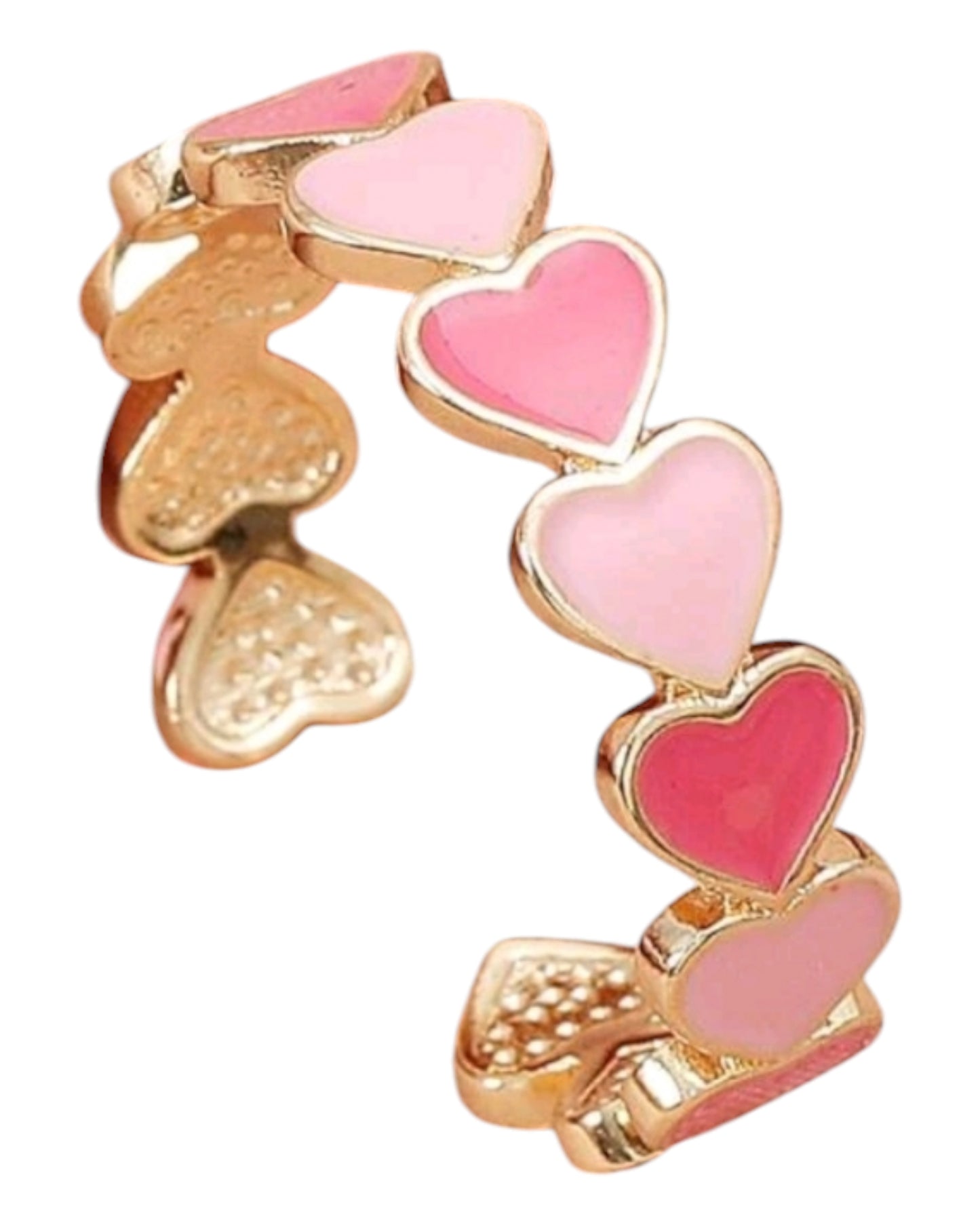 Lovers Lane One Size Adjustable Heart Ring