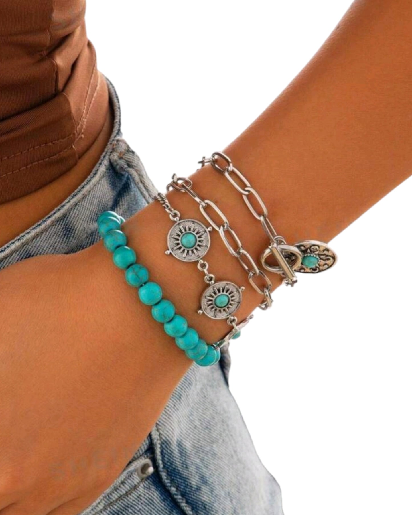 Mandy At The Bay 4 Piece Fashion Bracelet Set