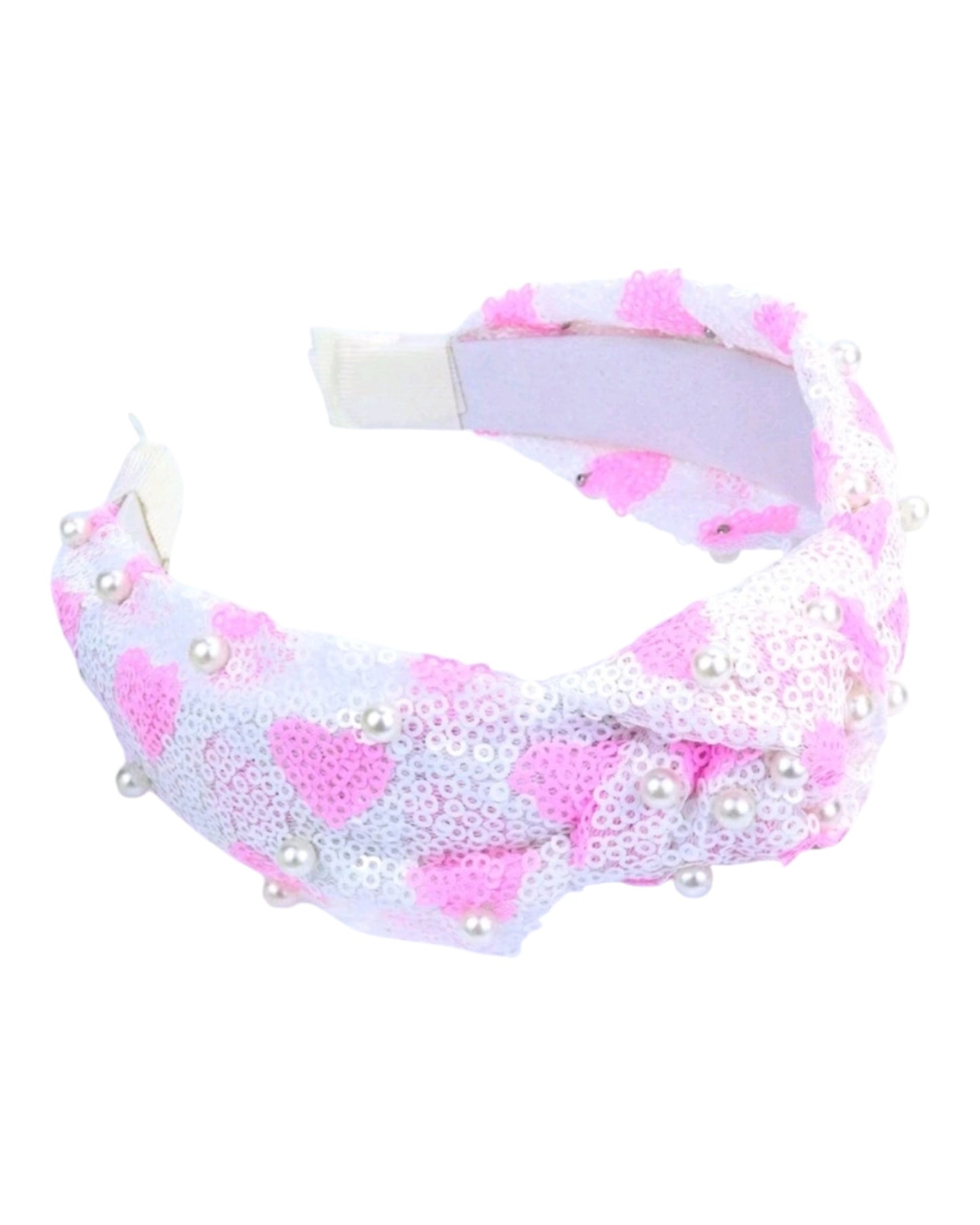 Queen Of Hearts Sequin Headbands