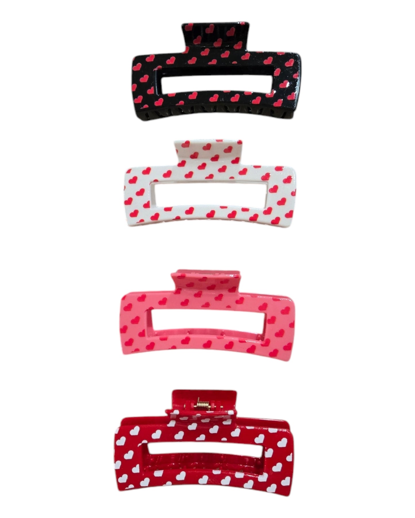 Lovers Lane Valentine's Day Hair Claw Clips