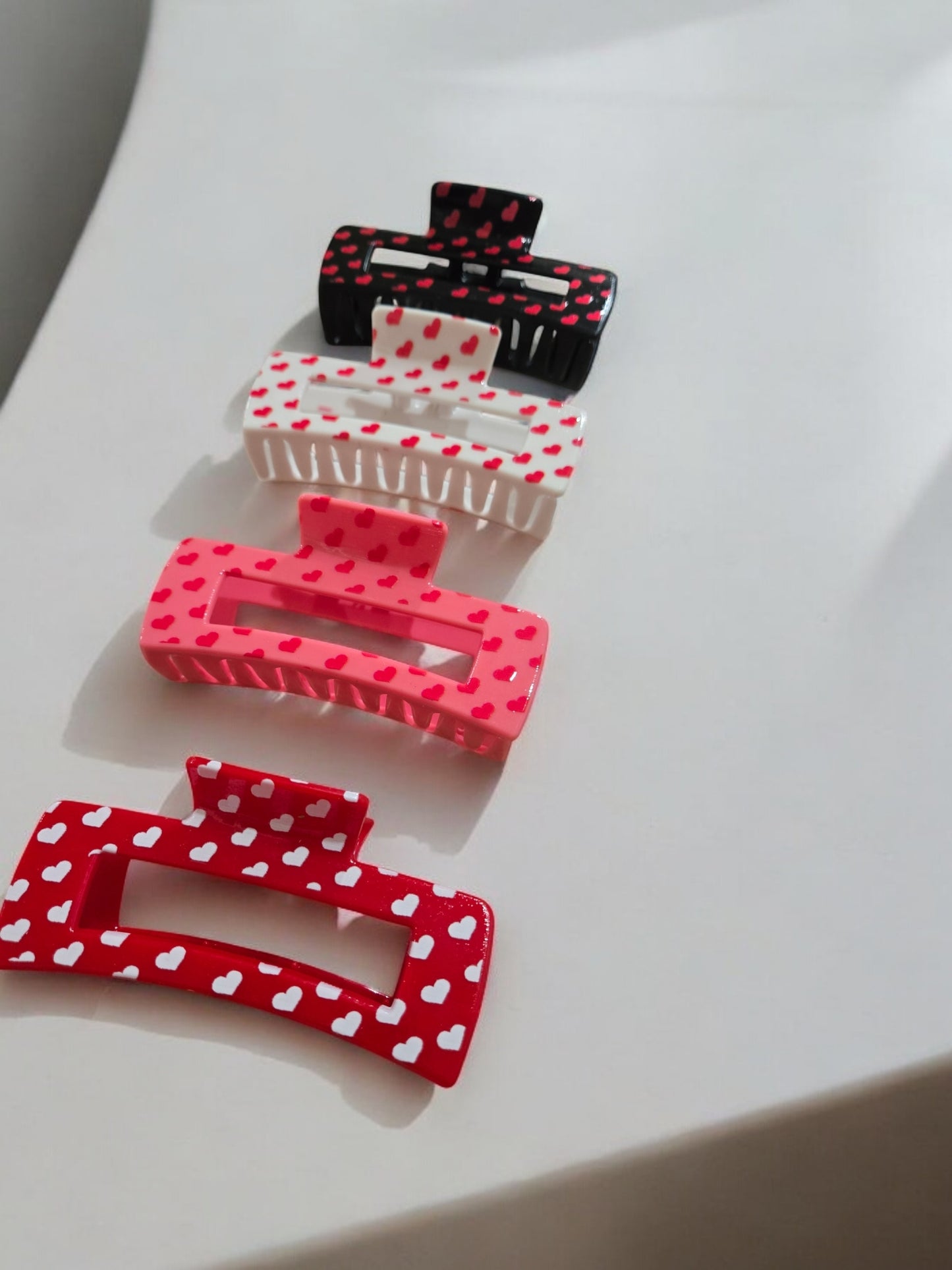 Lovers Lane Valentine's Day Hair Claw Clips