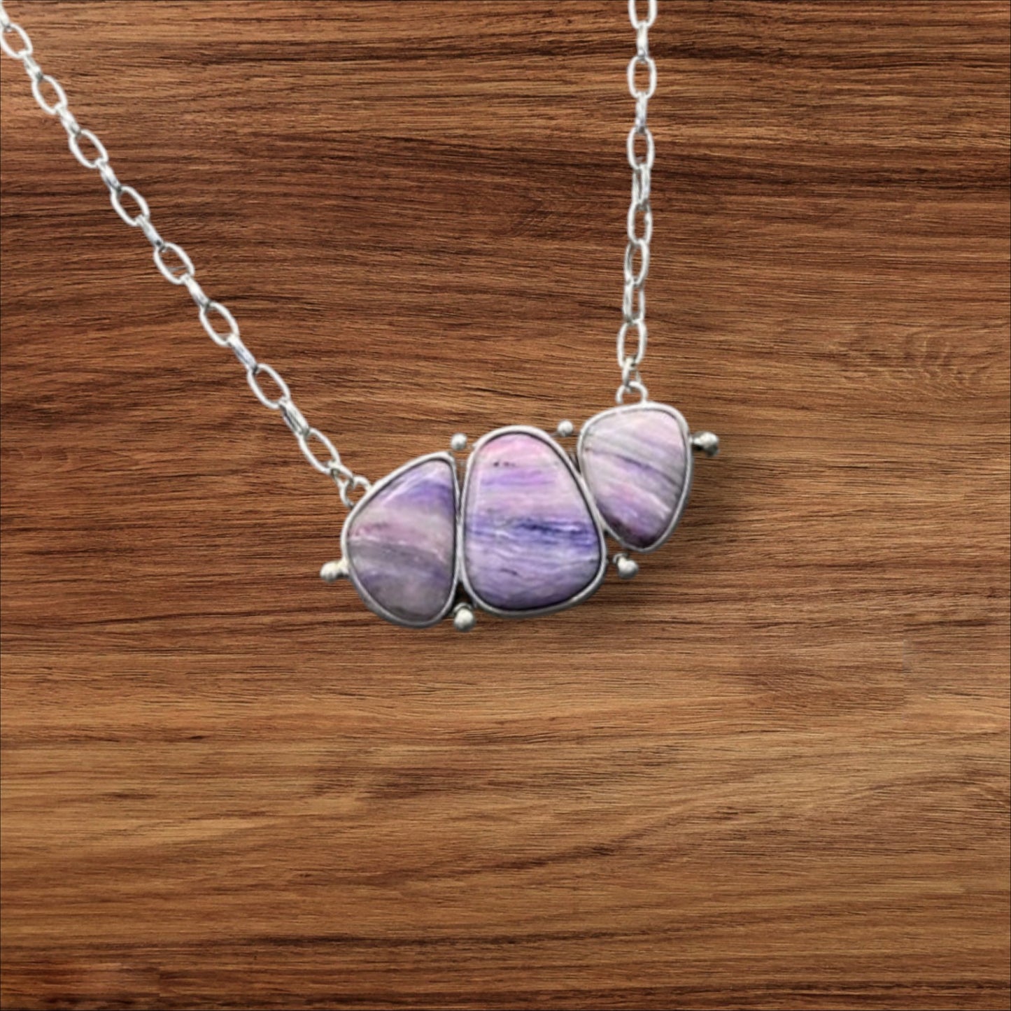 Wisdom Of The West Purple Fashion Necklace