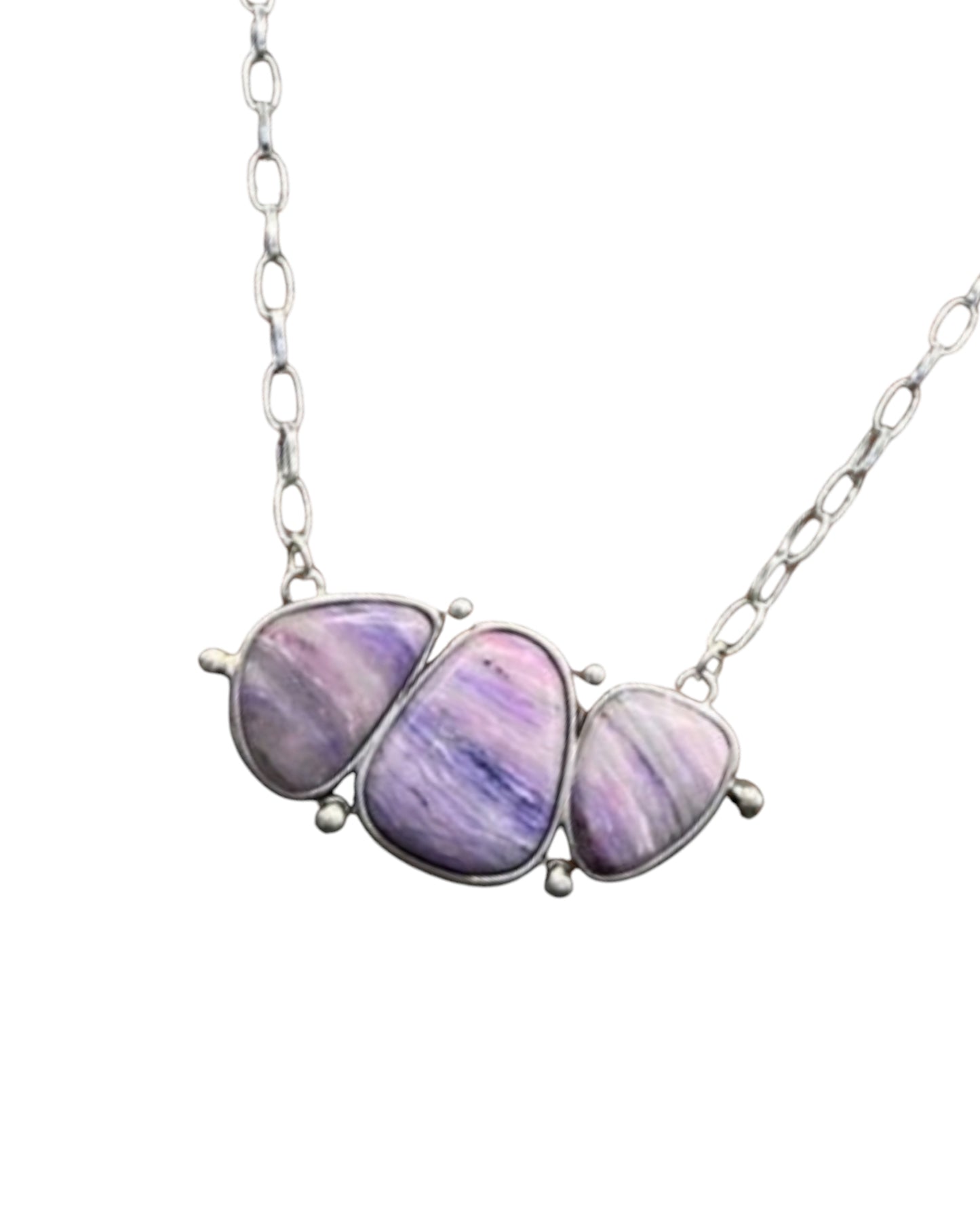 Wisdom Of The West Purple Fashion Necklace