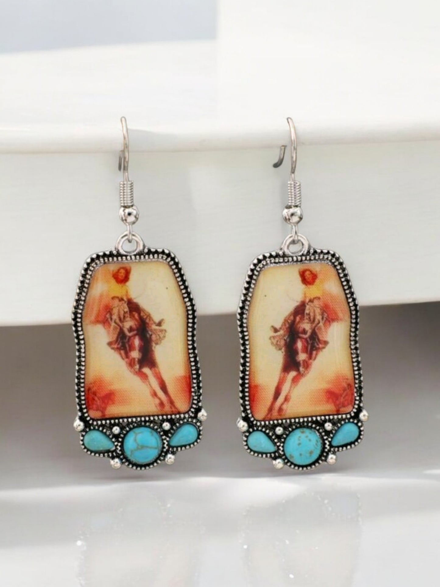 Cowgirls Ready To Ride Drop Trending Earrings