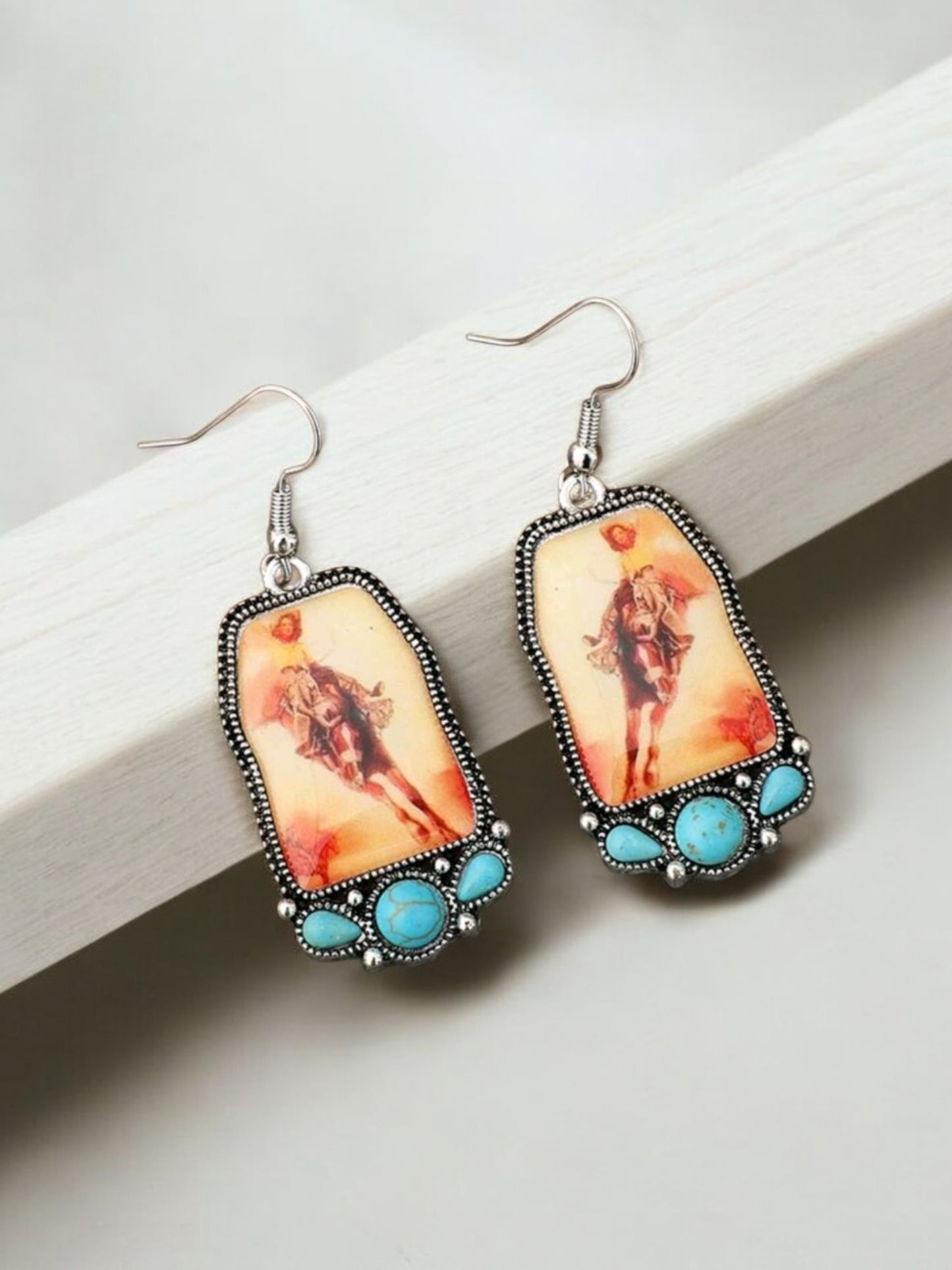 Cowgirls Ready To Ride Drop Trending Earrings