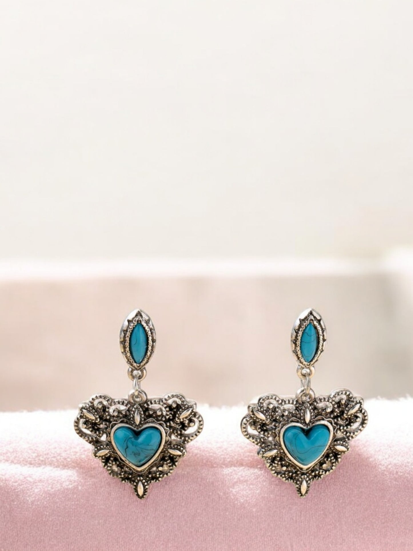 An Old Fashion Love Drop Earrings