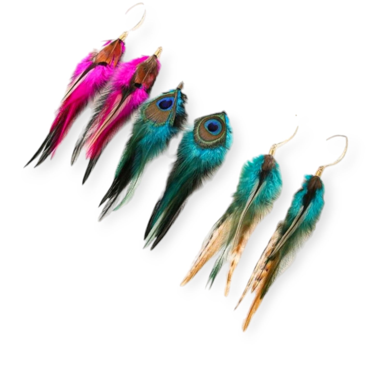 Birds of A Feather Lightweight Fun Earrings