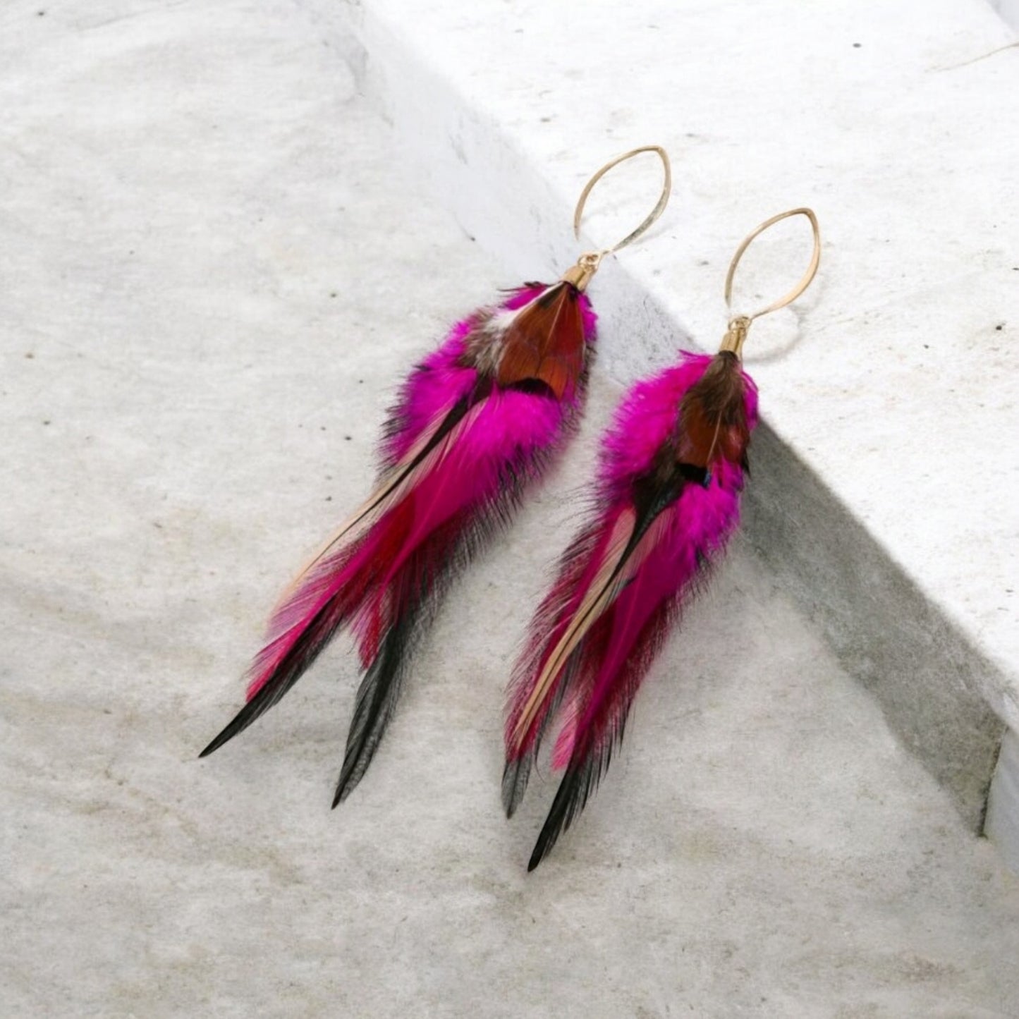 Birds of A Feather Lightweight Fun Earrings