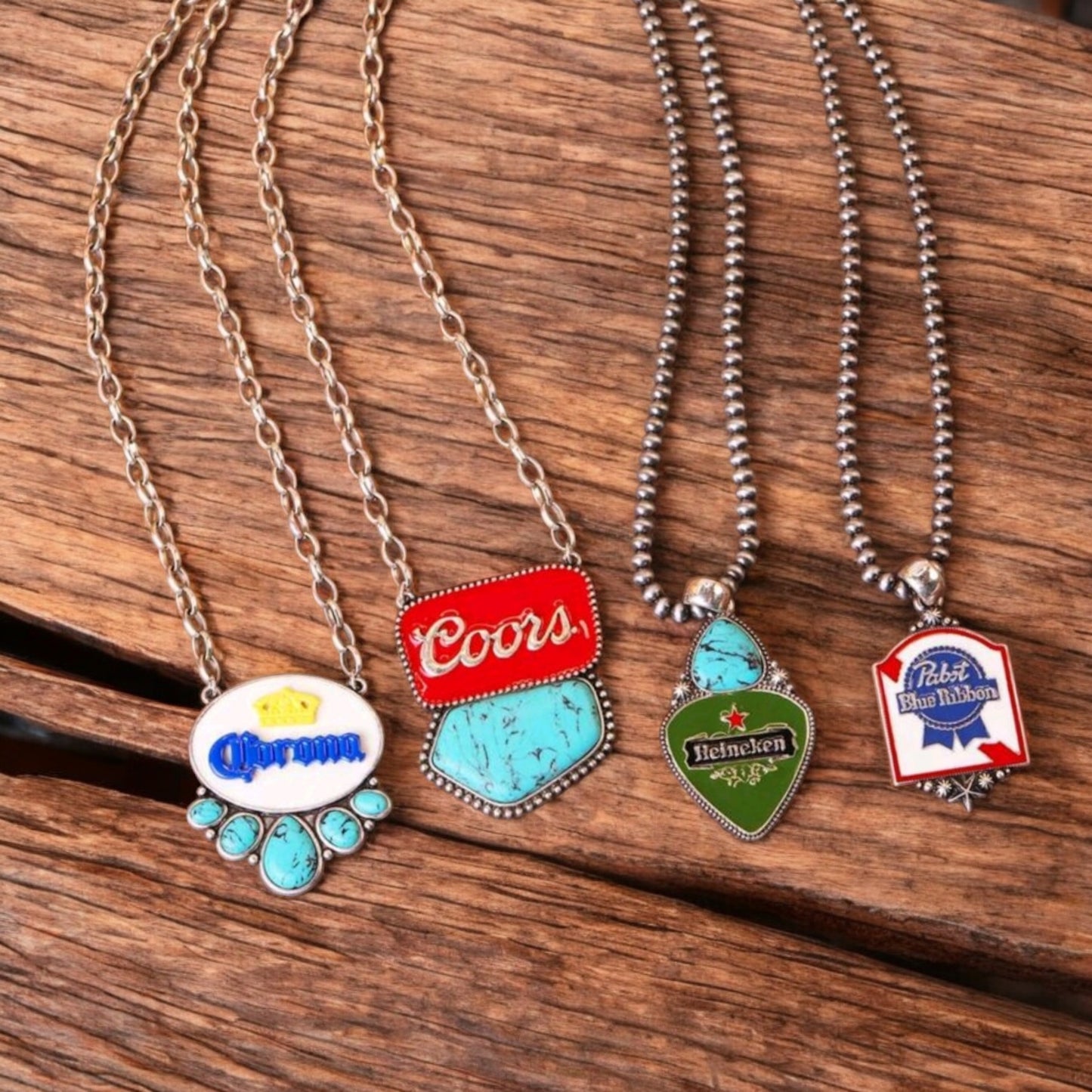 Western Beer Howdy Necklaces More Styles