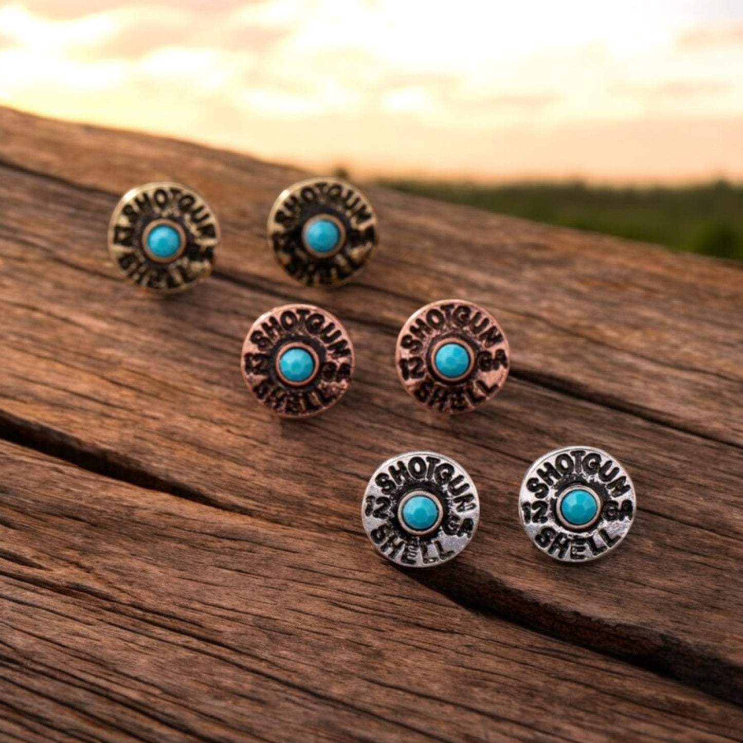 The Final Round Casing Stud Earrings