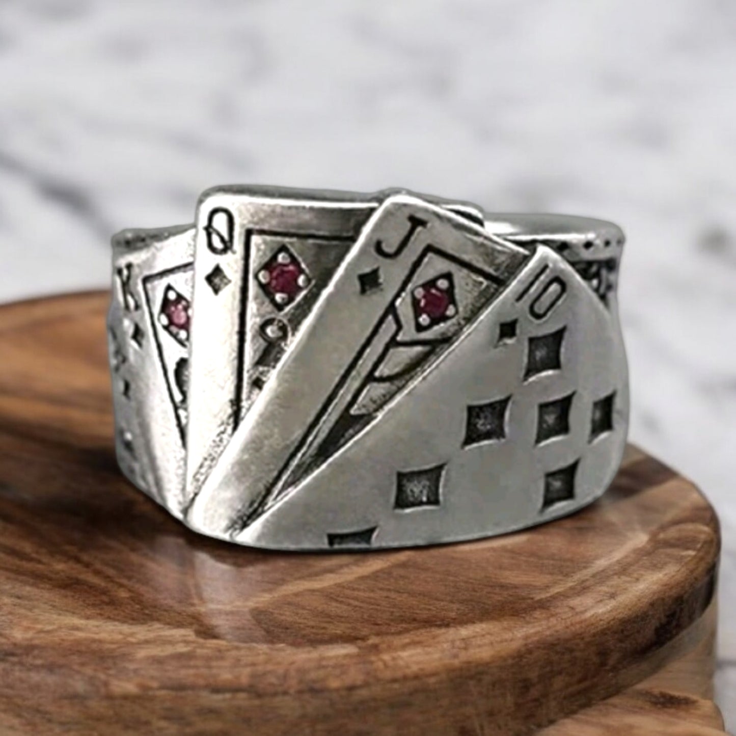 One Of The Lucky Ones Adjustable Fashion Ring