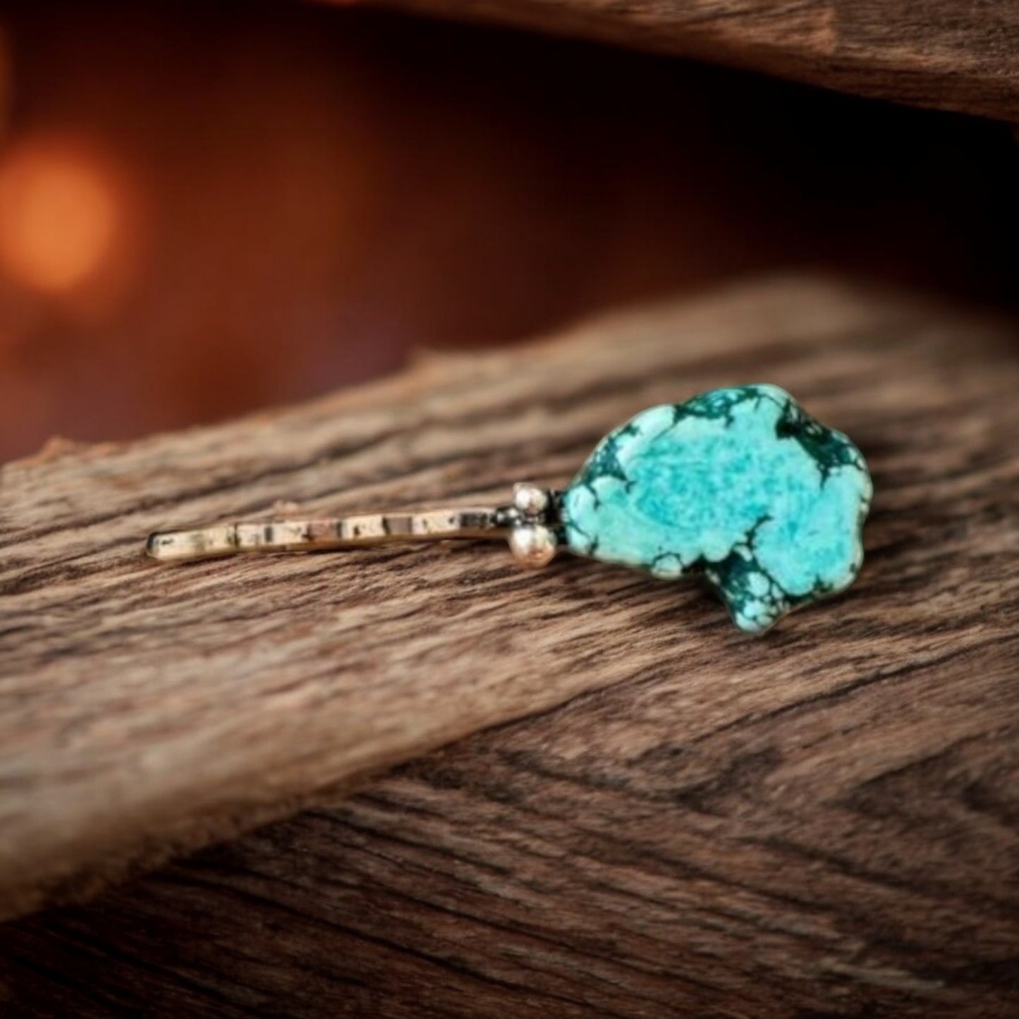 Create A Western Vibe Faux Stone Hair Pin