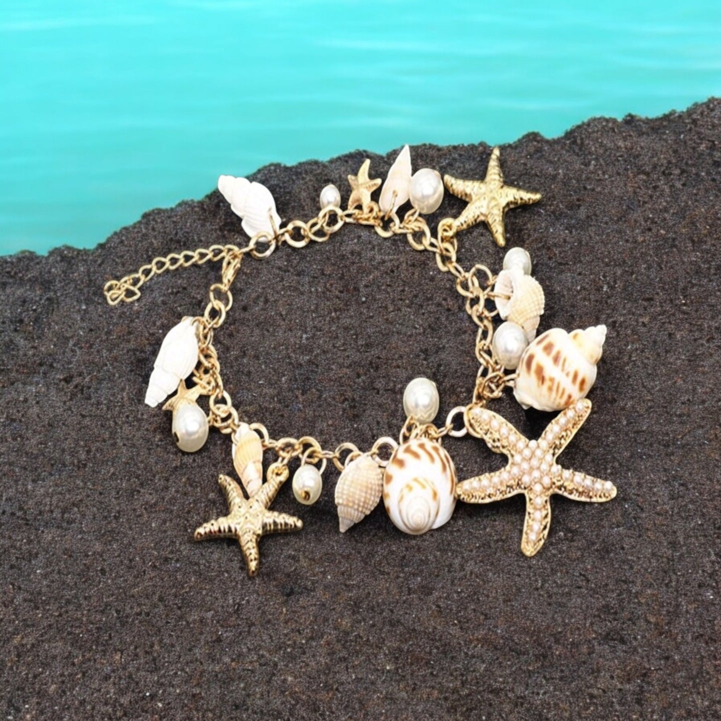 Don't Be A Salty Beach Bracelet