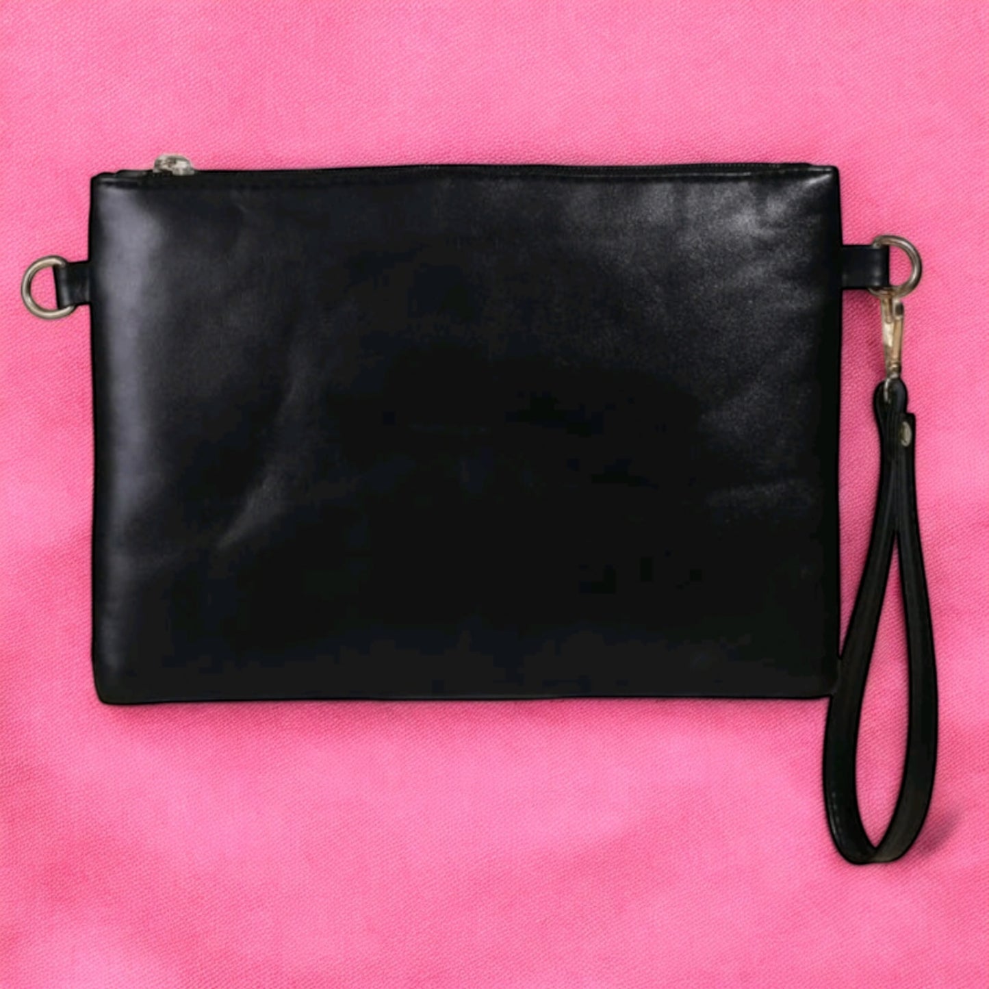 Out On The Town Rivetted Wristlet Clutch