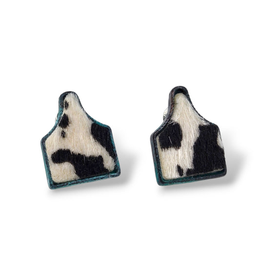 Marked With A Tag Stud Western Earrings