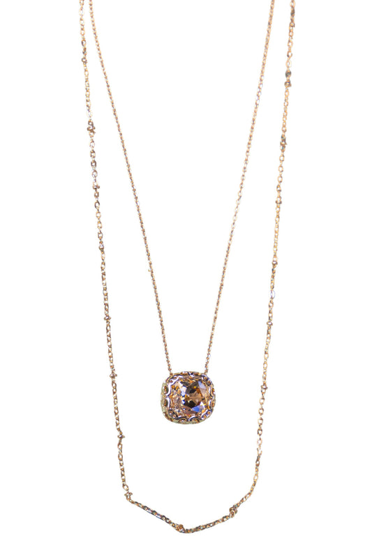 An Evening At The Gala Fashion Gold Layered Necklace