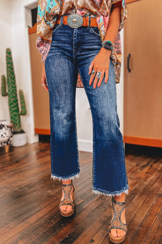 Whiskey Sky Flare High Waist Jeans