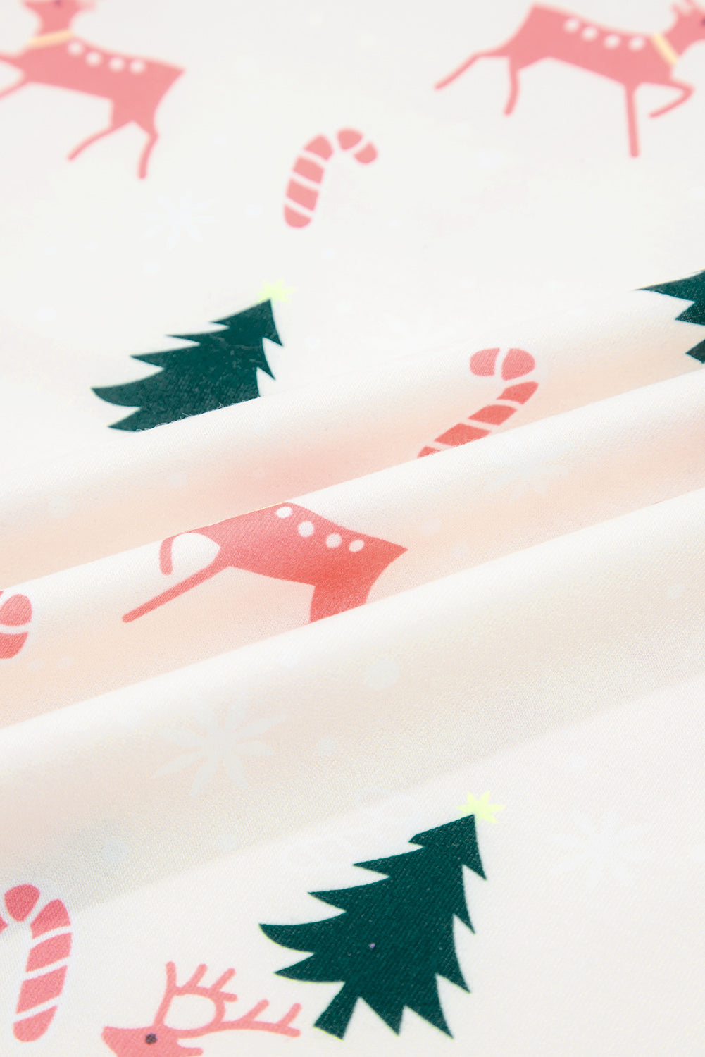 Merry Bow & Tree Pajama Set