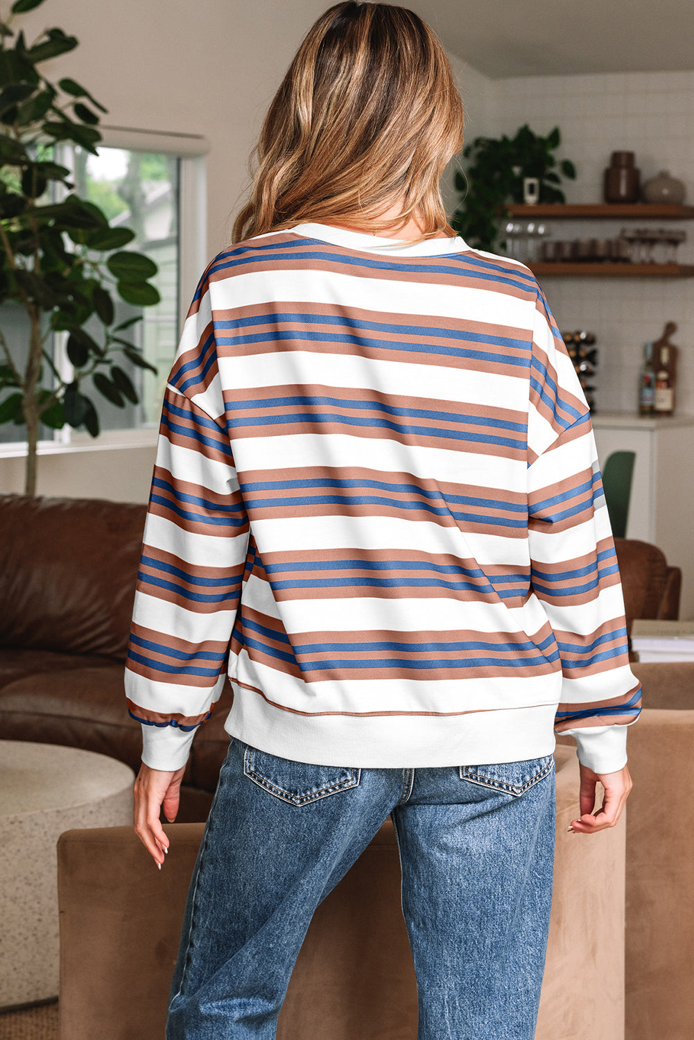 Weekend Wanderer Striped Pullover
