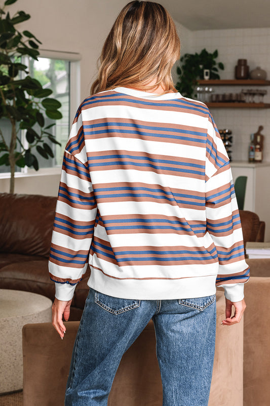 Weekend Wanderer Striped Pullover
