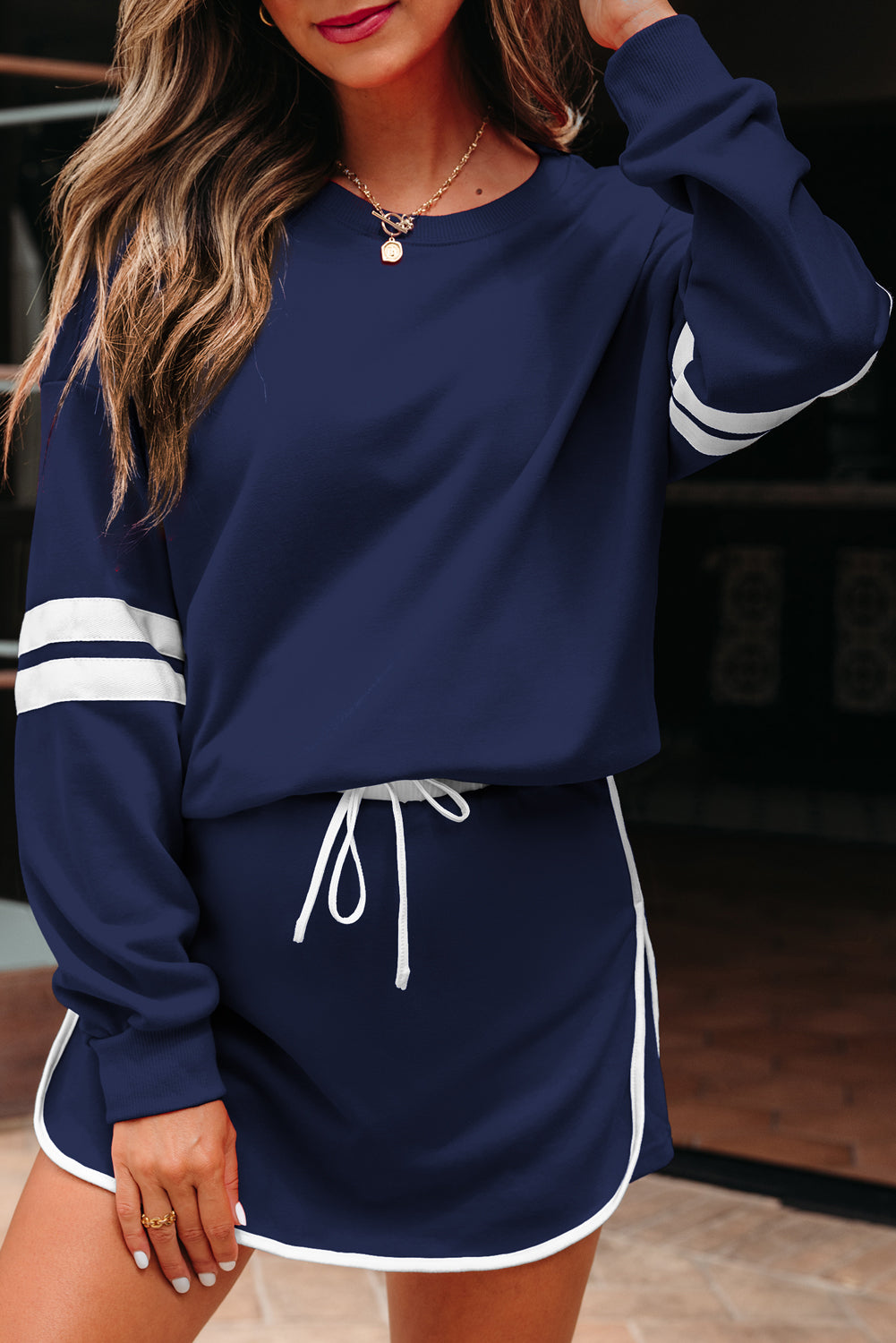 Prep Squad Pullover & Skirt Set