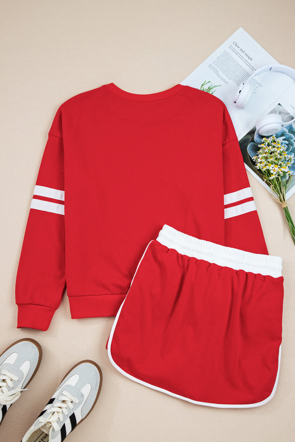 Prep Squad Pullover & Skirt Set