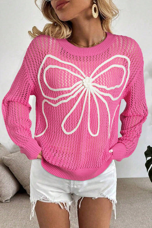 Bow Down Knit Sweater