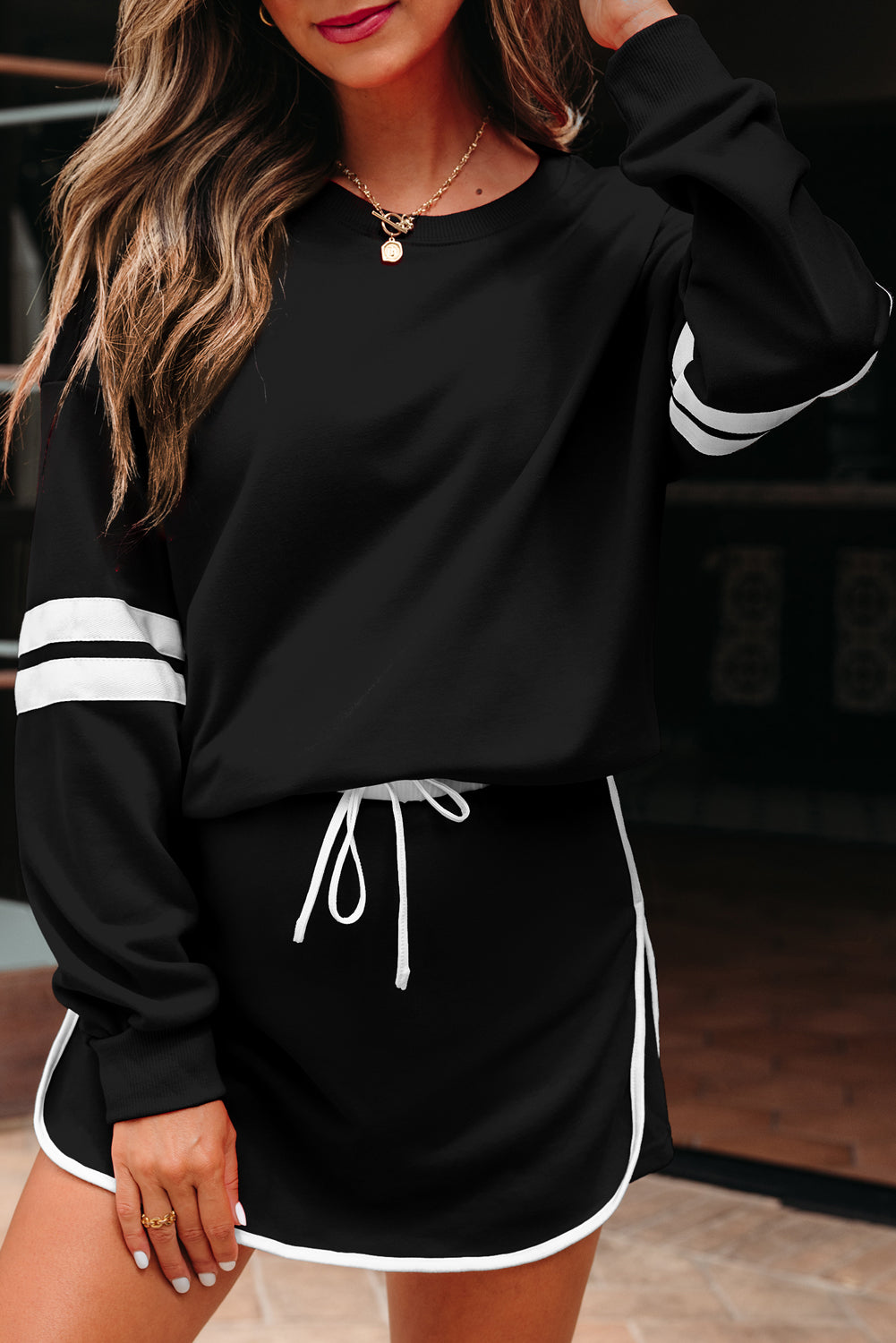 Prep Squad Pullover & Skirt Set
