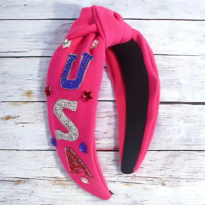Glam USA Patriotic Headband