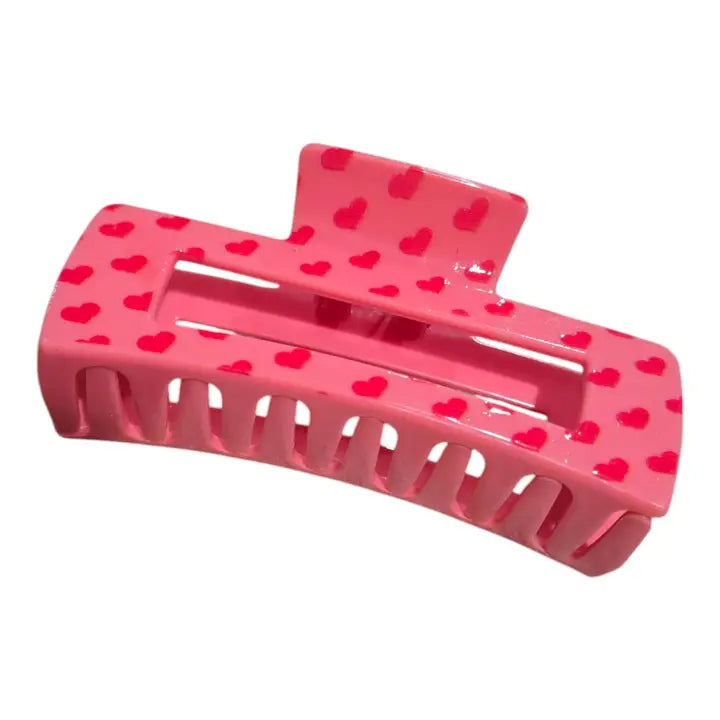 Lovers Lane Valentine's Day Hair Claw Clips