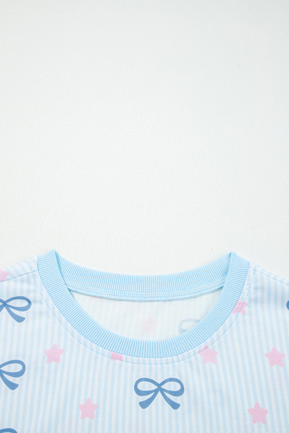 Starry Bow Dreams Lounge Set | Cozy 2-Piece Pajamas