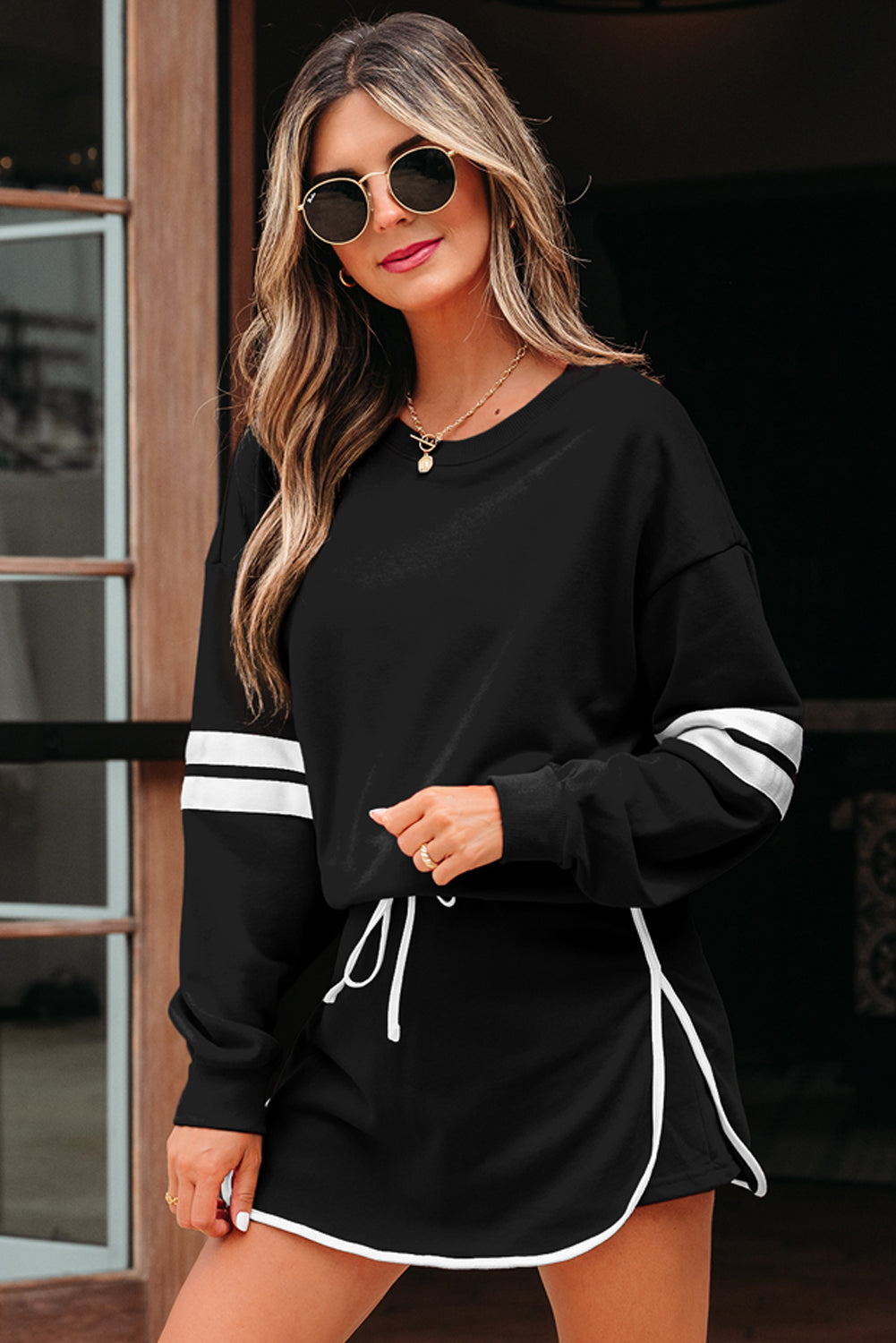Prep Squad Pullover & Skirt Set