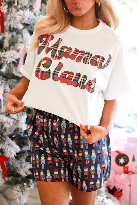 Nutcracker Plaid Holiday Lounge Set