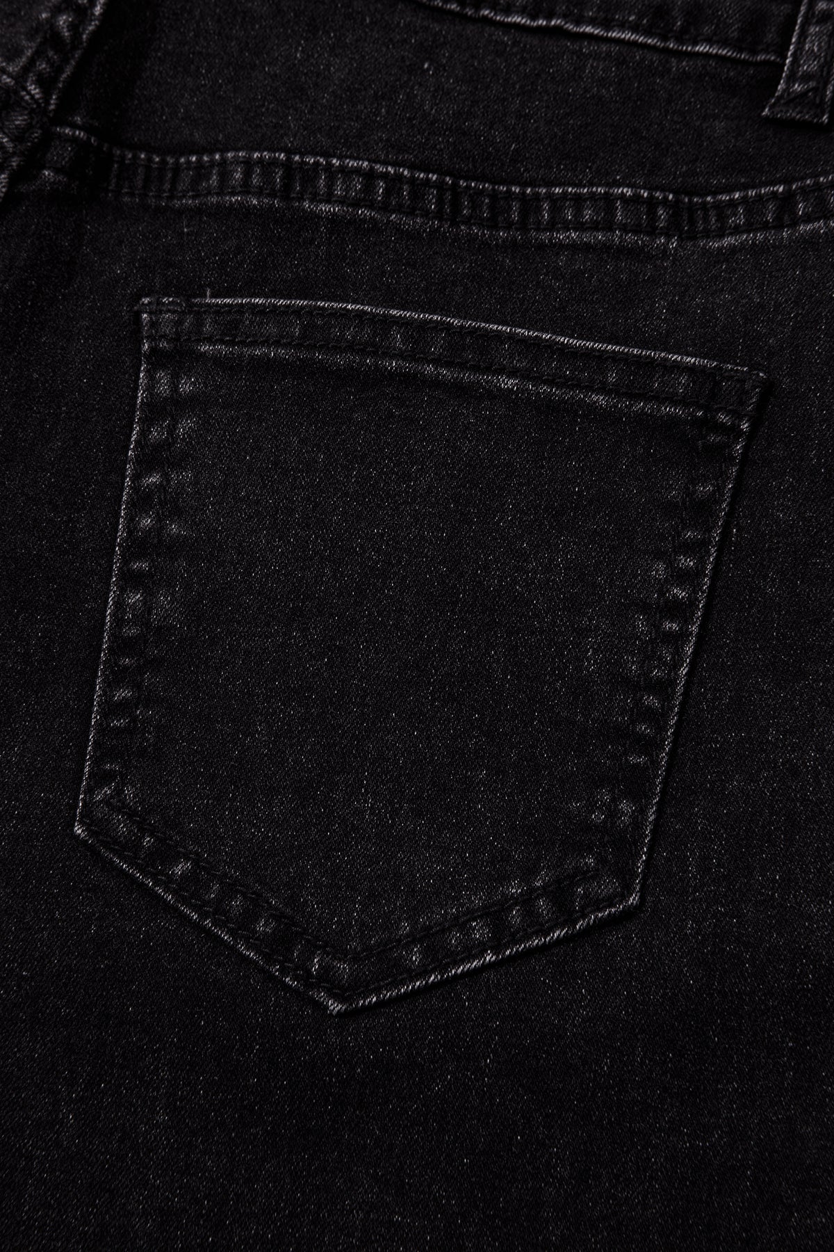 Midnight Row Studded Straight-Leg Jeans