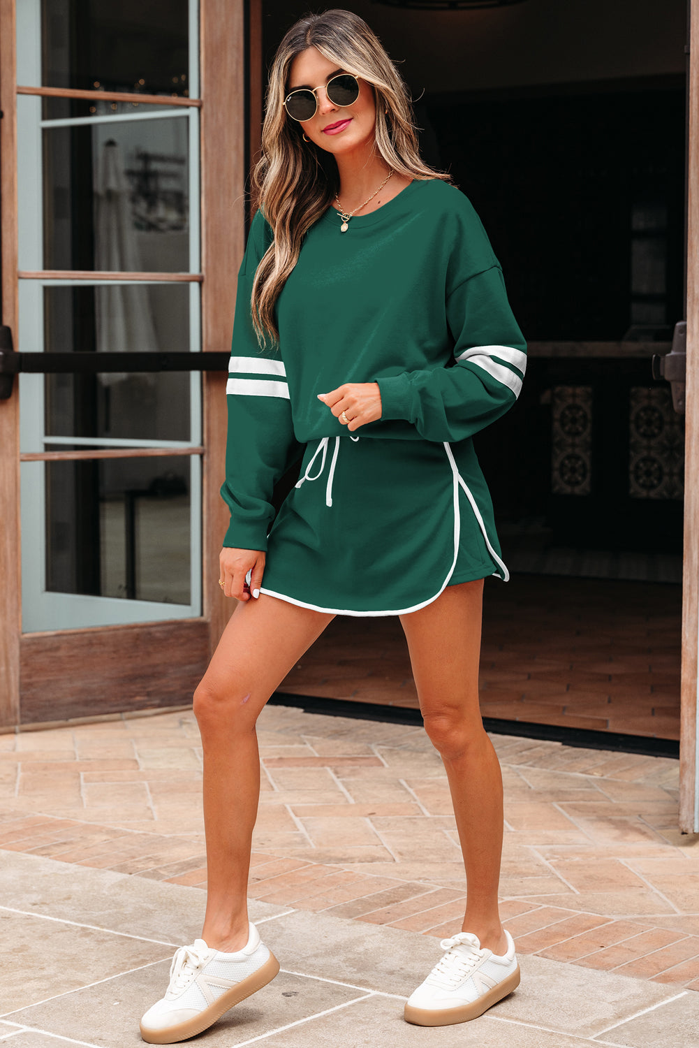 Prep Squad Pullover & Skirt Set