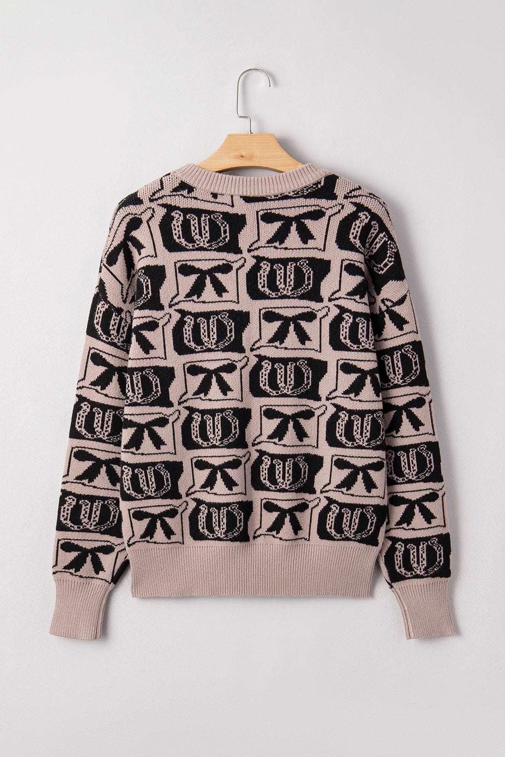 Hitched & Lucky Horseshoe Sweater