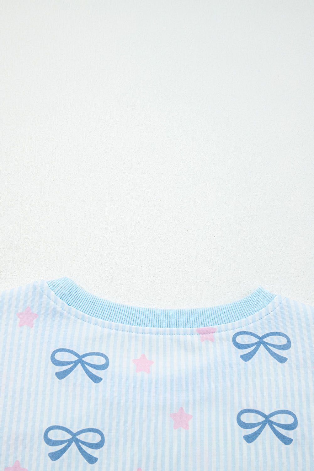 Starry Bow Dreams Lounge Set | Cozy 2-Piece Pajamas