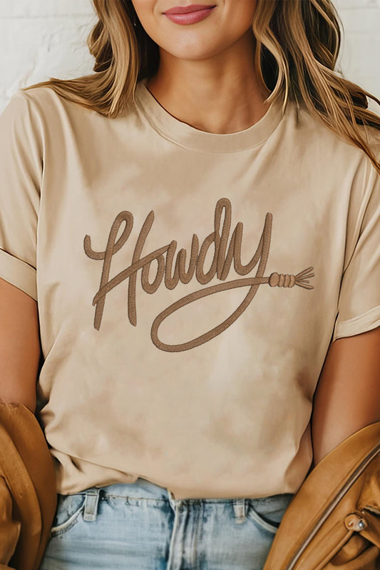 Dusty Trails Graphic Western Tee - The Bling Barn western fashion jewelry