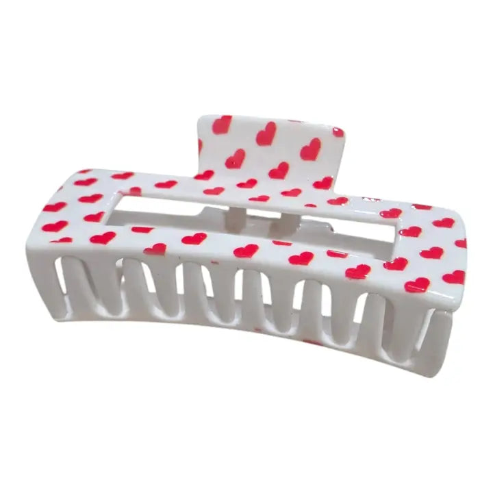 Lovers Lane Valentine's Day Hair Claw Clips