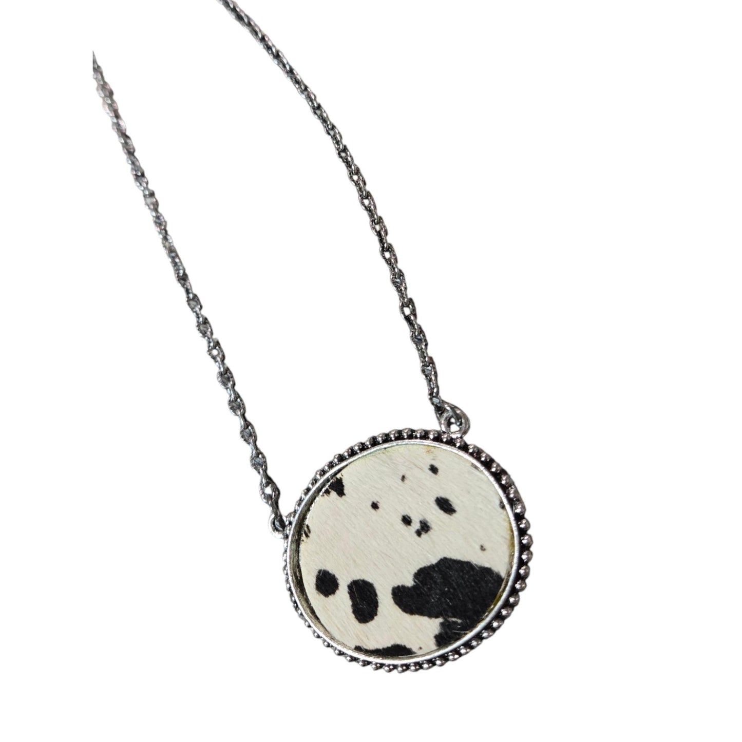 I Dance Country & Western Oval Pendant Necklace