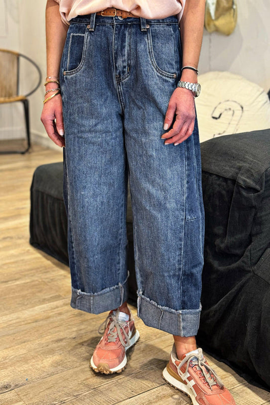 City Lights High-Rise Wide Leg Jeans
