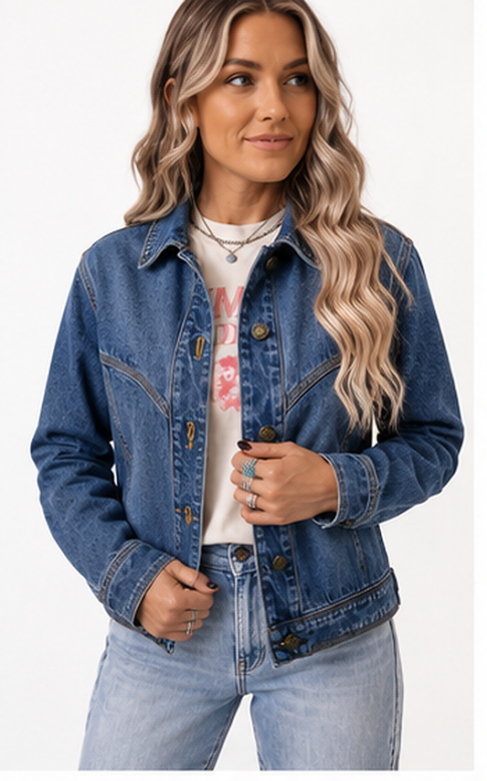 The High Plains Vintage Denim Jacket