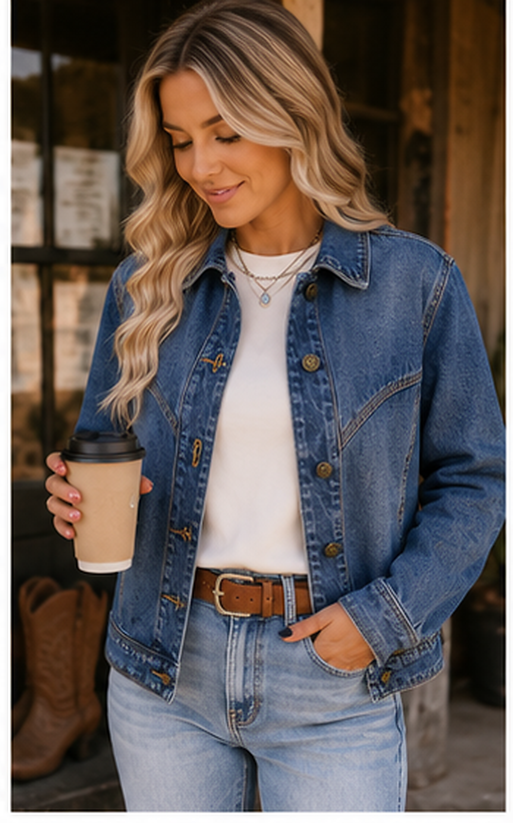 The High Plains Vintage Denim Jacket