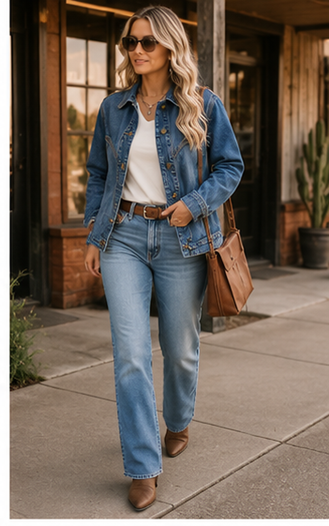 The High Plains Vintage Denim Jacket