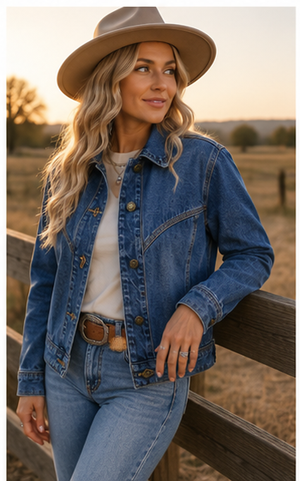 The High Plains Vintage Denim Jacket